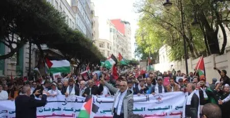 مسيرة وطنية بالرباط “ضد التجويع والتهجير في غزة”