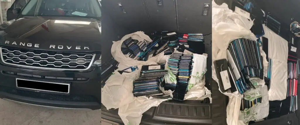 توقيف صاحب “رانج” سوداء حاول إدخال 841 هاتفا عبر ميناء طنجة