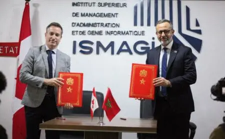 شراكة تعليمية بين ISMAGI وكلية “بوريال ” الكندية