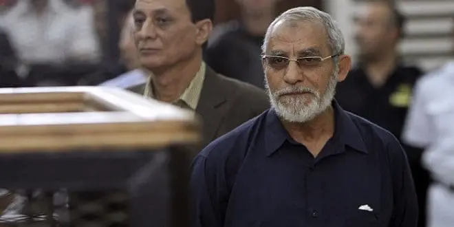 مصر..الحكم بالإعدام على مرشد “الإخوان المسلمون”