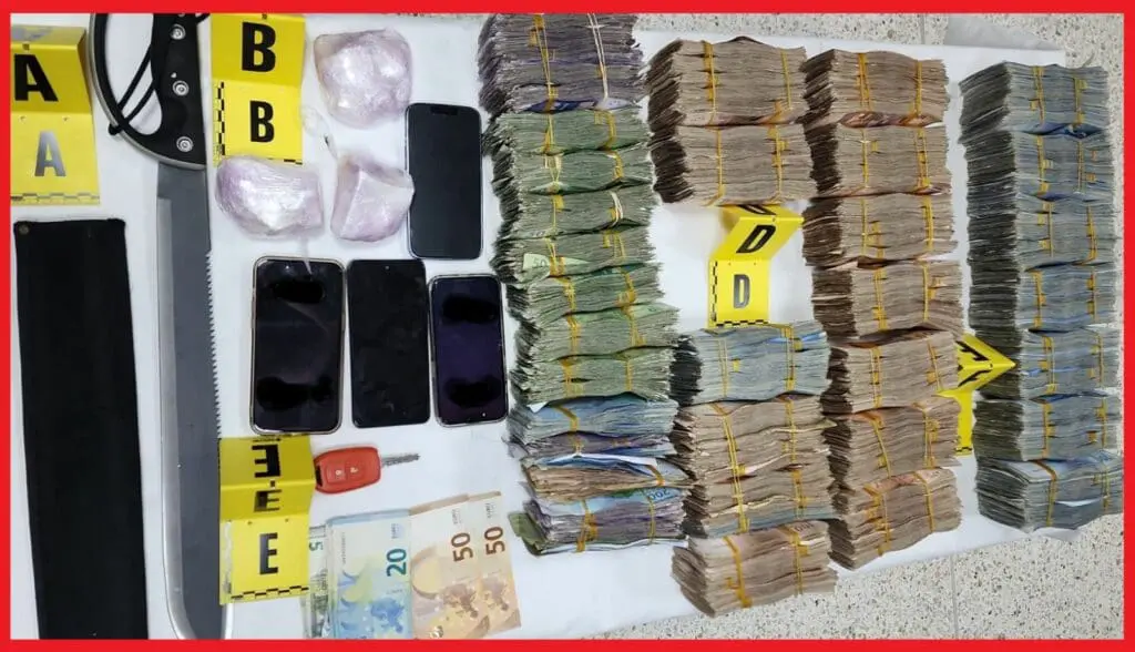 حجز مبالغ مالية مهمة لدى تُجار كوكايين