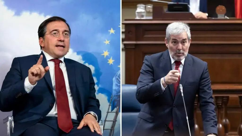 ألباريس يستقبل رئيس حكومة جزر الكناري لمناقشة المناورات البحرية المغربية
