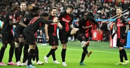 ليفركوزن على أعتاب التتويج بلقب البوندسليغا للمرة الأولى في تاريخه