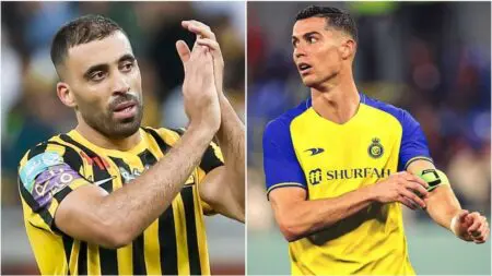 رونالدو يحطم الرقم القياسي لحمد الله في الدوري السعودي