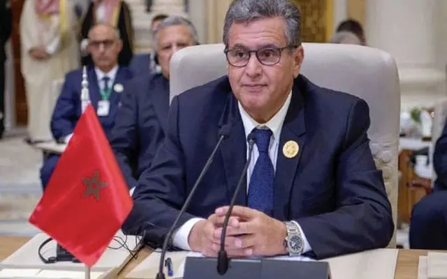 أخنوش يمثل الملك بالأردن في مؤتمر دولي حول مساعدات غزة