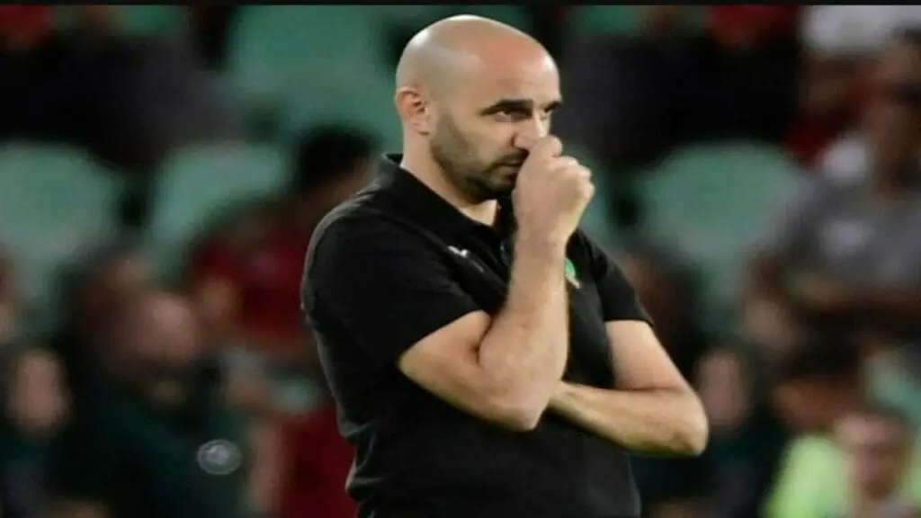 الركراكي: “لدي الثقة الكاملة في نفسي وفي اللاعبين”