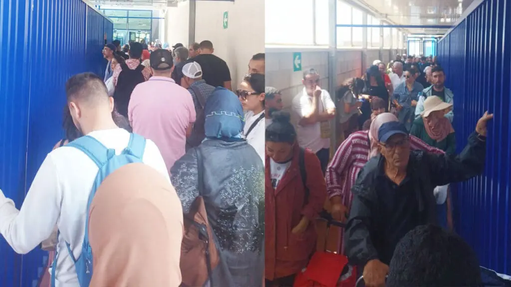 “نحن محتجزون مثل الخراف”.. احتجاجات المواطنين على نظام المعابر الذكية بسبتة