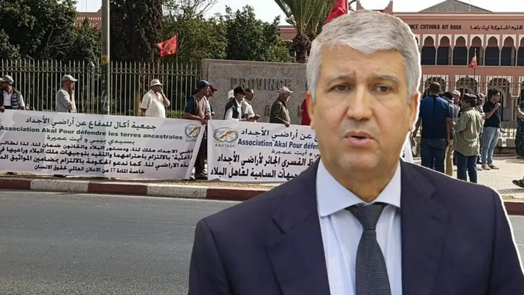 احتجاجات واسعة في شتوكة أيت باها رفضًا لمصادرة أراضي الساكنة