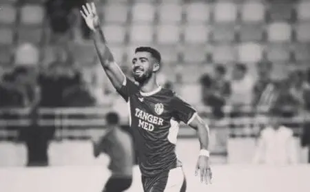 العثور على جثة عبد اللطيف أخريف لاعب اتحاد طنجة بوهران