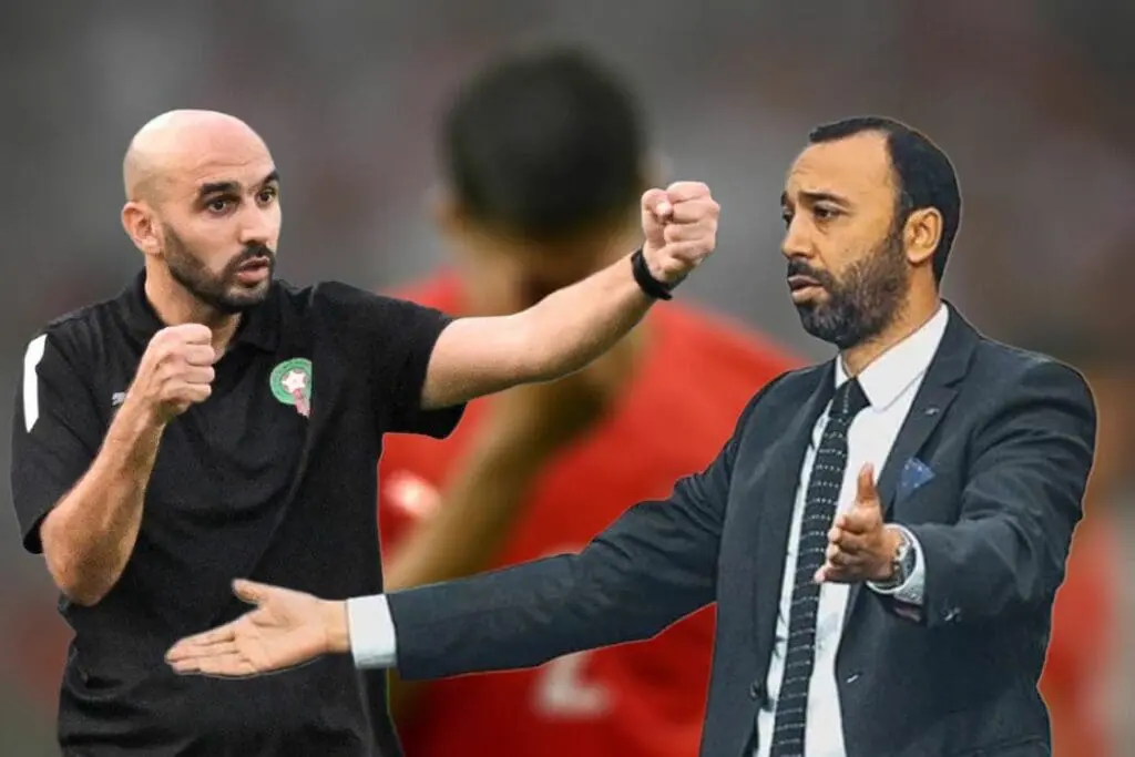 الركراكي:” ملي كنت كنزل الملعب مع الشرعي لم يتكلم أحد ومع السكتيوي الجميع يتحدث”