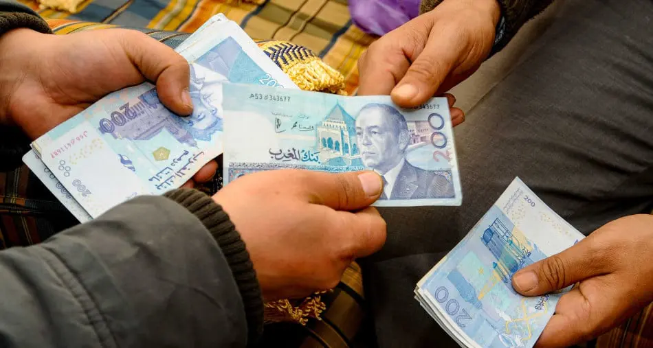 أسعار صرف الدرهم مقابل أهم العملات الأجنبية