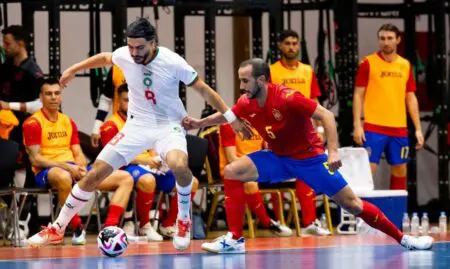 الصحافة الإسبانية تشيد بقوة المنتخب المغربي للفوتسال بعد فوزه على منتخبها الوطني برباعية