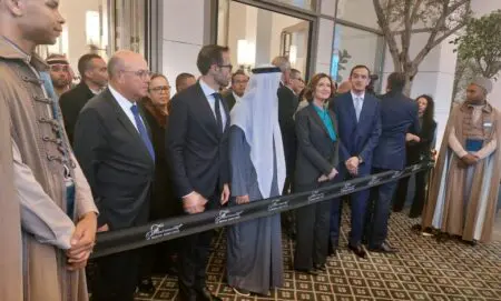صورة أرشيفية من حفل افتتاح فندق “فيرمونت مارينا” الرباط – سلا