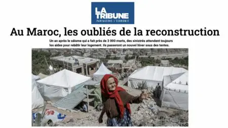 صحيفة فرنسية تكشف معاناة سكان الحوز بعد عام من الزلزال