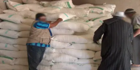 المُضاربة بالدقيق المدعم تنتهي بتوقيف 12 شخصا وحجز 60 طنا