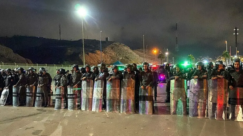 القوات المغربية تتصدى لثالث محاولة جماعية لدخول سبتة ليلة أمس