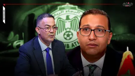 هالا يجتمع بلقجع لإيجاد حل لنزاعات الرجاء