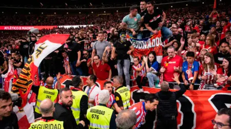 الاتحاد الإسباني يقرر إغلاق المدرج الجنوبي لملعب أتلتيكو مدريد