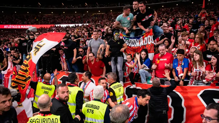 الاتحاد الإسباني يقرر إغلاق المدرج الجنوبي لملعب أتلتيكو مدريد