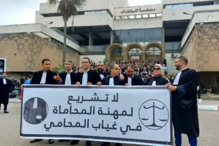 تضامن واسع مع “حراك المحامين” واستنكار لتعنت وزير العدل (أرشيف)