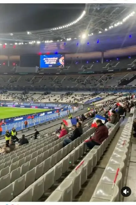 ليكيب: “الحضور الجماهيري الضعيف في مباراة فرنسا وإسرائيل غير مسبوق”