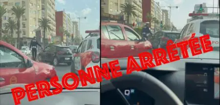 الدار البيضاء.. فرار سائق من مخالفة ينتهي بأصفاد الأمن