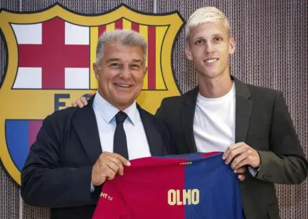مجهود كبير من لابورتا لجلب 100 مليون يورو لتسجيل داني أولمو