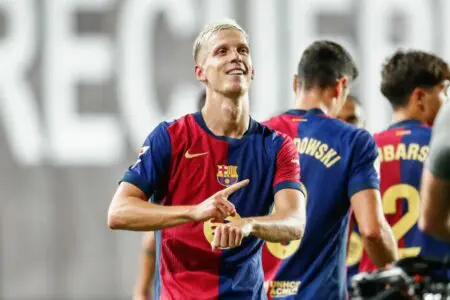 القضاء يرفض طلب برشلونة تسجيل أولمو الذي قد يرحل مجانا يناير المقبل