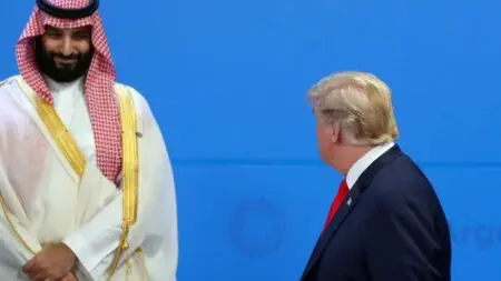 محمد بن سلمان يهنئ ترامب ويعلن استثمار 600 مليار دولار في أمريكا