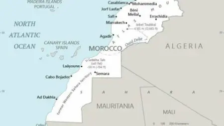 مباشرة بعد بدء ولاية ترامب الثانية.. “سي أي إي” تنشر خريطة المغرب كاملةً