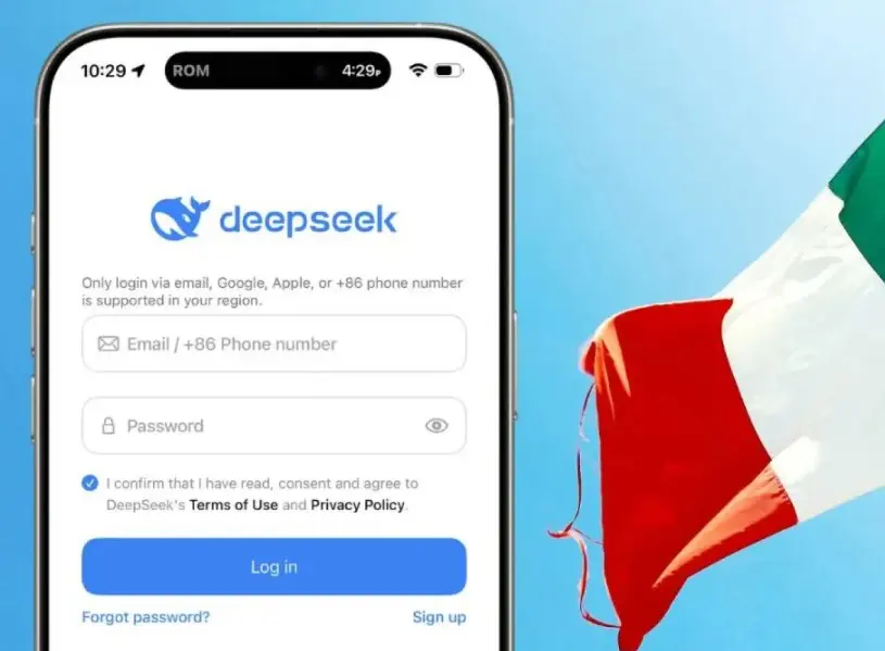 إيطاليا تحظر تطبيق “DeepSeek” وسط مخاوف أمنية وخصوصية