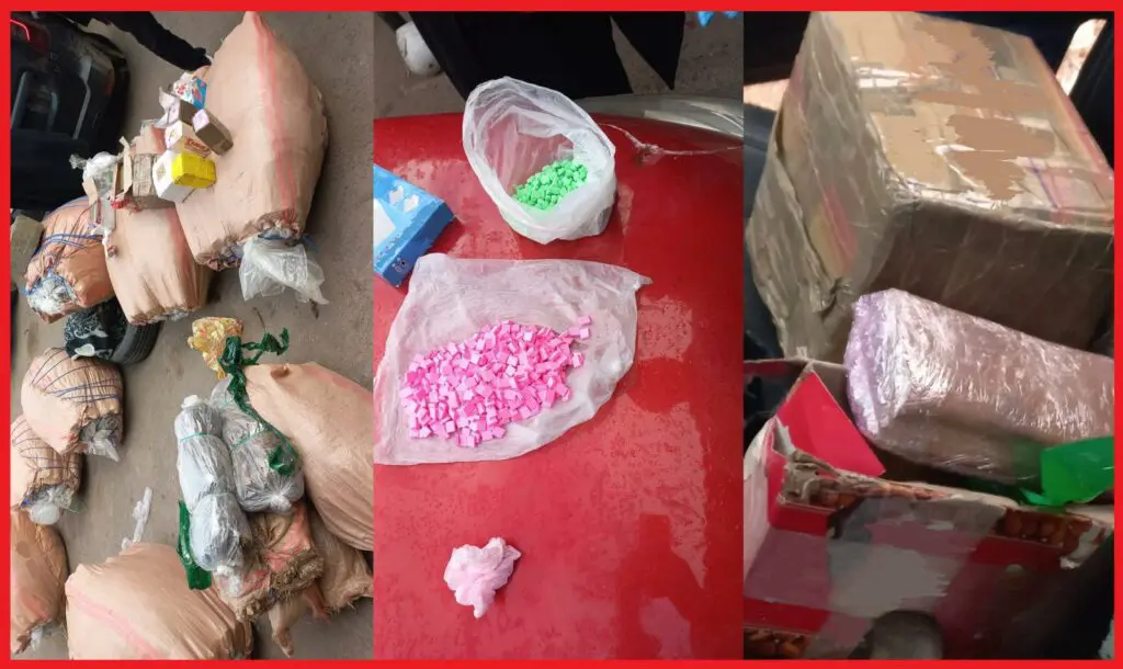 انقلاب سيارة بالدار البيضاء يفضح شحنة من المخدرات
