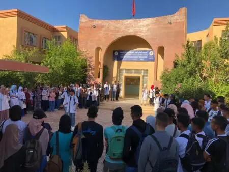 اعتداء على طالبة يشعل احتجاجات طلبة معهد التمريض بالرشيدية صورة أرشيفية
