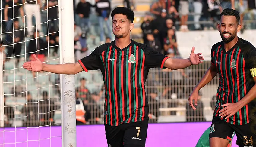 الجيش الملكي ينتصر.. والفحلي يعتلي صدارة الهدافين