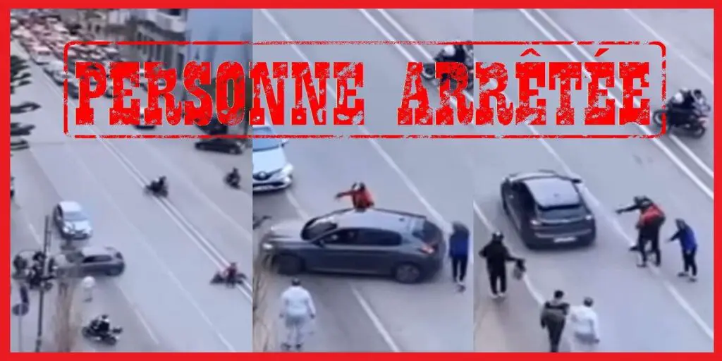 الأمن ينهي رحلة فرار سائق بعد حادثة سير