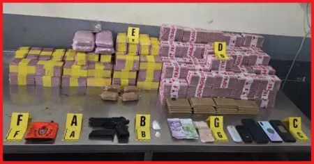 إيقاف ضابط شرطة بسيارة 4×4 وحجز 172 كيلوغرامًا من الحشيش