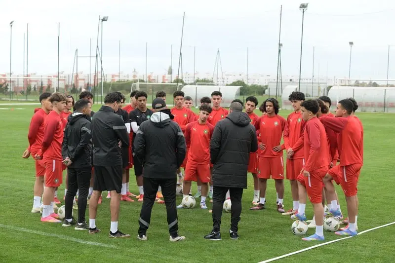 المنتخب المغربي U17 يضع اللمسات الأخيرة قبل مواجهة كوت ديفوار