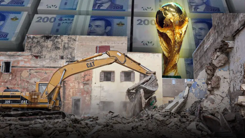 ليبراسيون: سباق المغرب نحو المونديال يمر فوق أنقاض منازل السكان