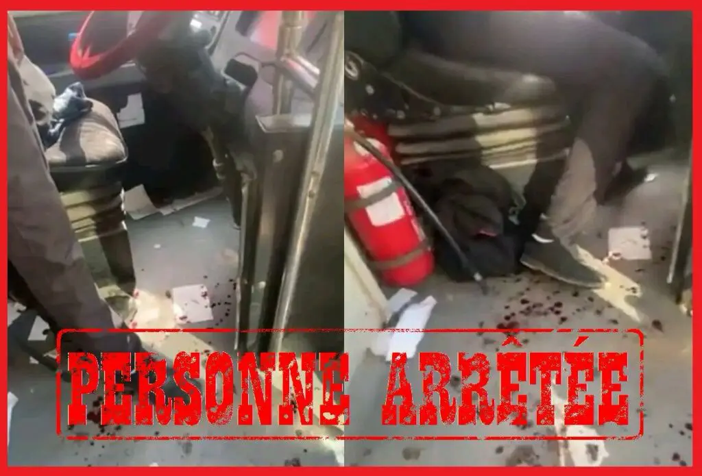 الاعتداء على سائق حافلة وسرقة أموال التذاكر..الأمن يوقف عشريني