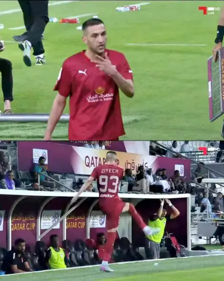 الدحيل إلى نهائي كأس قطر وزياش يثير الجدل بعد تغييره
