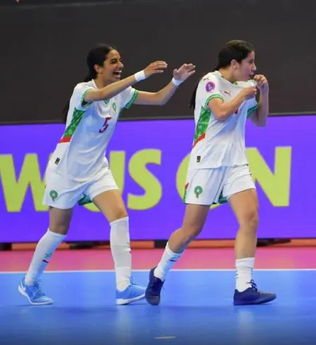 بخماسية في شباك أنغولا.. لبؤات الأطلس إلى نهائي كأس إفريقيا داخل القاعة