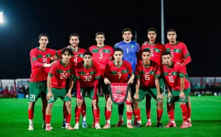 منتخب أقل من 20 سنة يشد الرحال إلى القاهرة بحثاً عن التألق في كأس إفريقيا