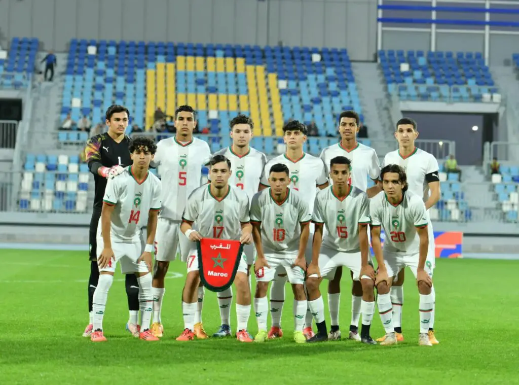 المنتخب المغربي للشبان يواجه تونس لحسم التأهل إلى ربع نهائي كأس أمم أفريقيا