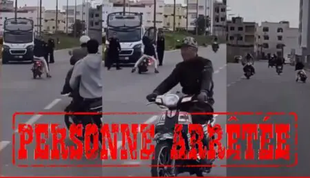 فيديو “دراجات سلا” يطيح بستة أشخاص