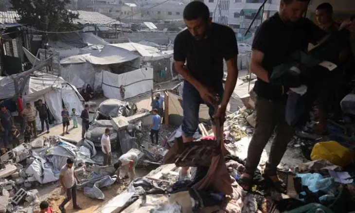 استشهاد 80 فلسطينيا في غزة منذ فجر السبت