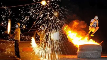 عاشوراء.. السلطات تقود حملة واسعة لمنع إشعال النيران