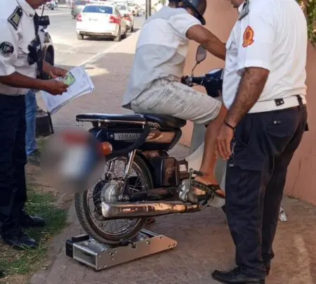 ثغرة قانونية تعصف بشرعية دورية مراقبة سرعة الدراجات النارية