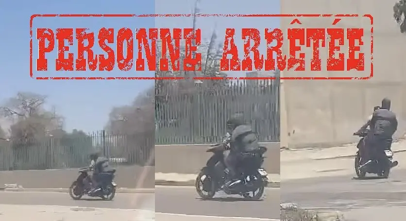 فيديو سرقة بدراجة نارية يطيح بعشريني