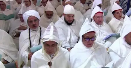 معاذ بودشيش يترأس احتفال الزاوية بالمولد النبوي بعد ظهوره في نشاط ملكي