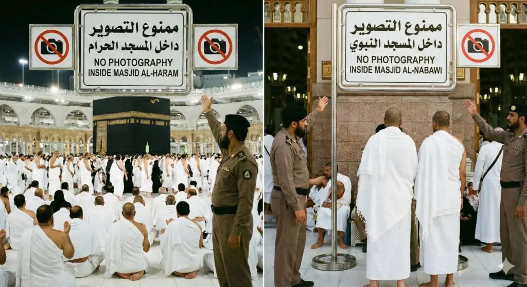السعودية تحظر التصوير داخل الحرمين خلال حج 2026